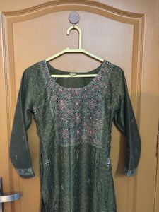 Olive Green Kurti