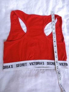 Red Victoria's Secret Bra