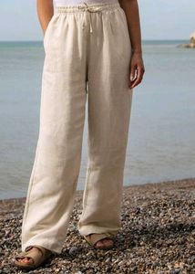 Linen Wide Leg Pants