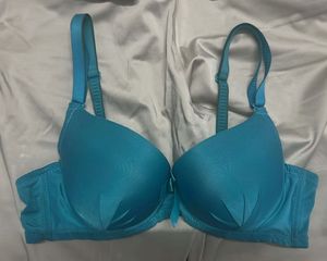 Teal double Padded Underwire Bra