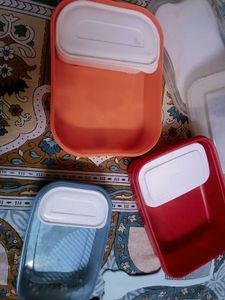 Combo Of 3 Plastic Lunch