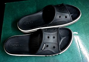 Crocs Black Slides
