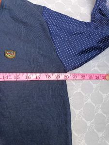 Vintage Style Layered Look Top