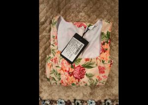 Floral Print Square Neck Dress