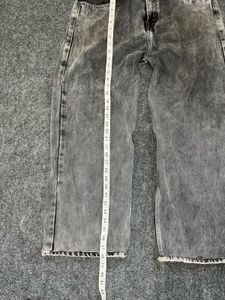 lite used black washed baggy jeans