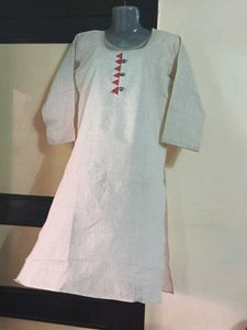 Elegant Beige Kurti