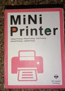 Mini Printer - Inkless & BT Instant Printing