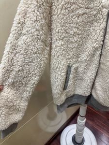 Forever 21 Cozy Teddy Fleece Hoodie Jacket