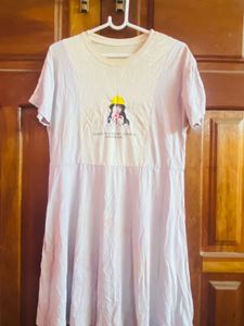 Cute Graphic T-Shirt Dress