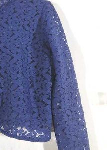 Navy Blue Lace Top (Women's).....