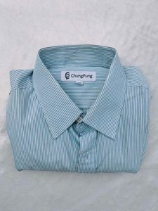 Striped Blue Shirt