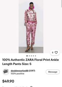 🚨SALE!!! Zara Floral Print cord set