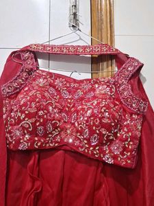 pink sharara plazo  duppta set