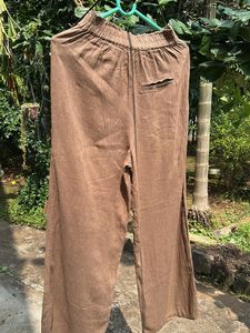 Brown Casual Pants