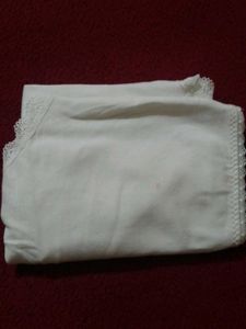 La Vie en Rose White Lace Trim Briefs