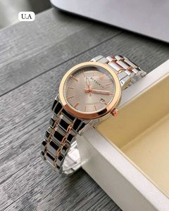 Burberry Women's Watch - Rose Gold &amp; Silver