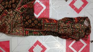 beautiful red colour gown
