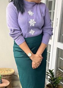 Beautiful Lavender Sweat shirt