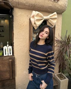 Mango Women Stripe Sweater