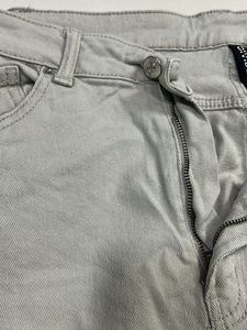 Light Grey Wide Leg Pants