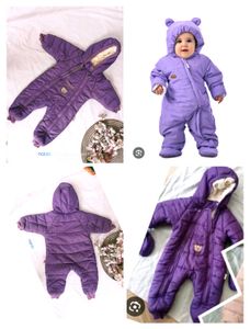 Baby Purple Snowsuit