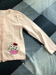 New H&amp;M kids girls soft light winter top
