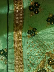 silk ethnic gown