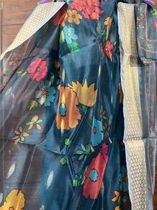 Elegant Teal Embroidered Kurta