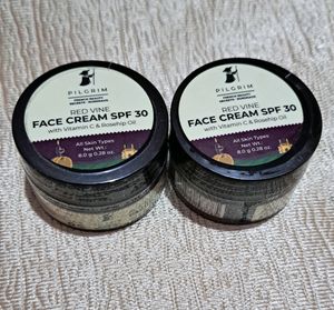 Pilgrim Red Vine Face Cream Spf 30