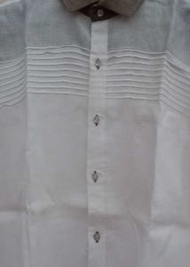 Men's White Casual Shirt