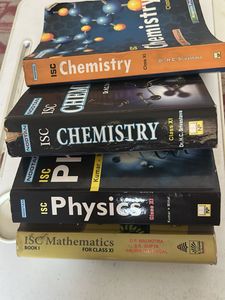 ISC Class XI Chemistry & Physics Books