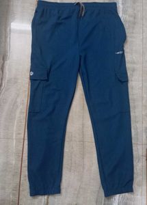 Blue Cargo Pants