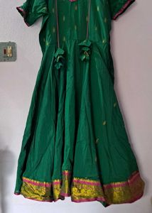 Green Ethnic Gown