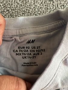 H&amp;M L.A. BASED PAINTER Long Sleeve Top18-24month