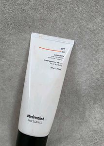 Minimalist Sunscreen SPF 50