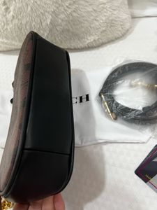 Coach Monogram Shoulder Bag