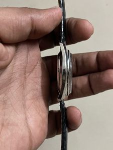 Seiko5 sunburst grey dial watch