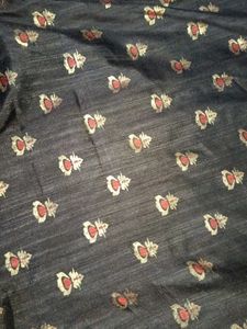 Elegant Charcoal Grey Art Silk Saree with Traditio