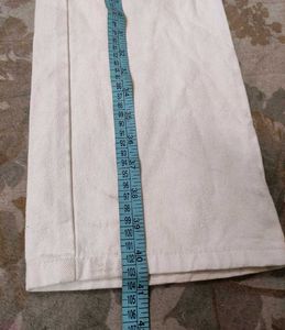 Zara women's cargo off white