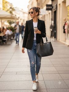 Guess 1981 Monogram Tote Bag - Black
