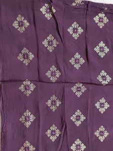 Dark Purple Saree