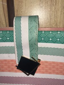 Chic Striped Shoulder Bag