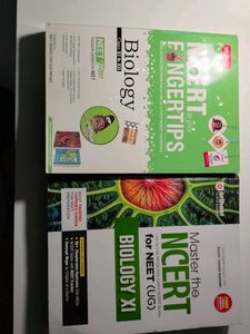 Biology Master the ncert + MTG Fingertips NEET