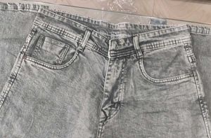 Gray Denim Jeans