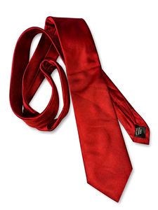 Thomas Nash Classic Red Satin Necktie