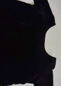 Black Velvet Kurta
