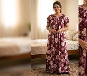 cotton nighty for womens