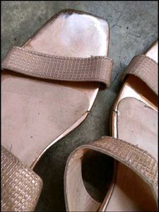 Spice Girls Rose Gold Sandals