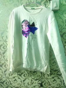 Brand New White Sequence T-shirt