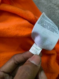 Orange Jordan Crewneck Sweatshirt